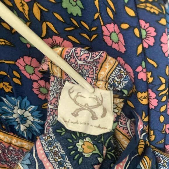 Spell Folktown Playdress, Size Large, Navy - Picture 11 of 12